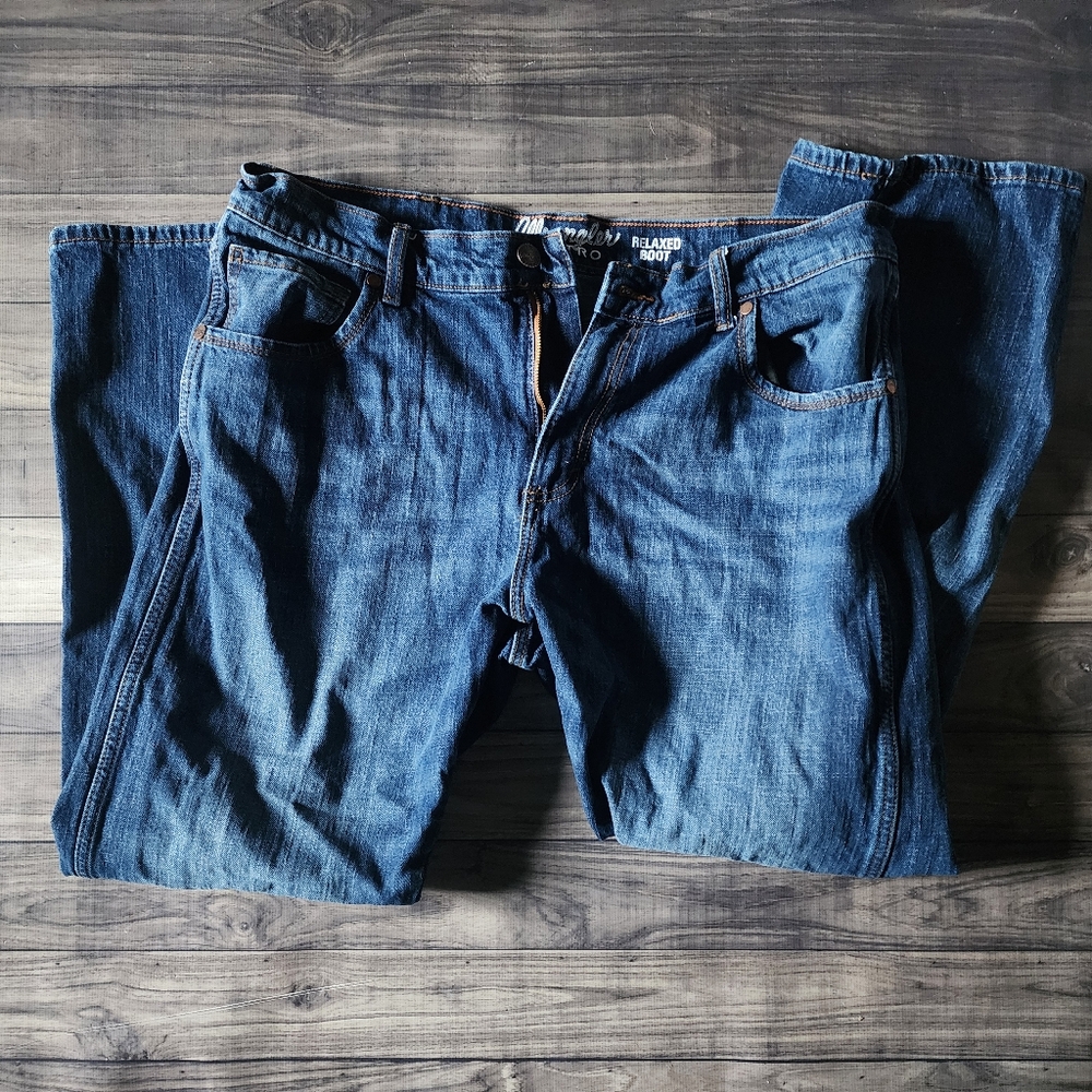 Wrangler Retro Relaxed Boot Mens Jean
